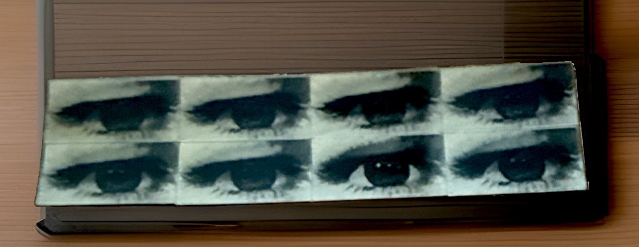 8-BLACK + WHITE WINKING BLINKING EYES SMALL VARI-VUE MOTION MOTION FLICKERS NOS 8-BLACK + WHITE WINKING BLINKING EYES SMALL VARI-VUE MOTION MOTION FLICKERS NOS