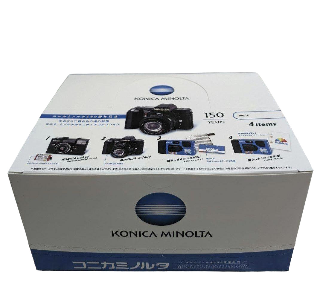 Konica Minolta miniature collection BOX version 12 pieces
