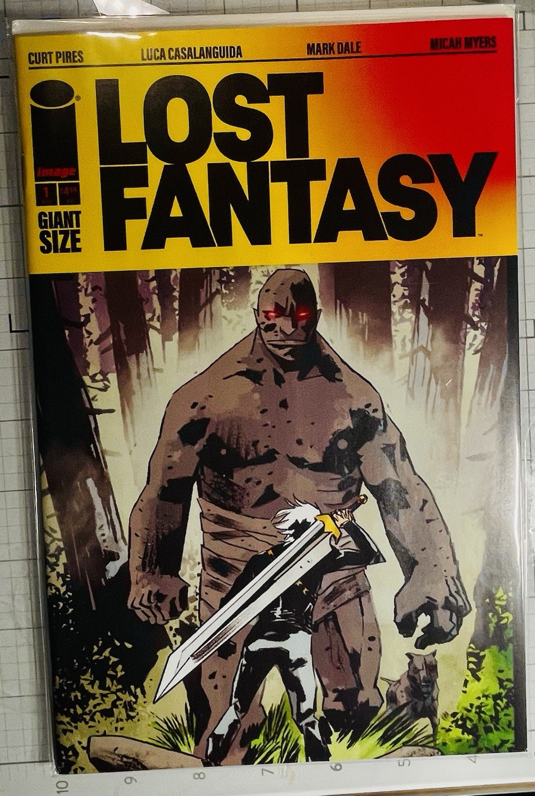 LOST FANTASY #1 BEAUTIFUL  NMT  (Pires/Luca  Casalanguida Cover A Image Comics)