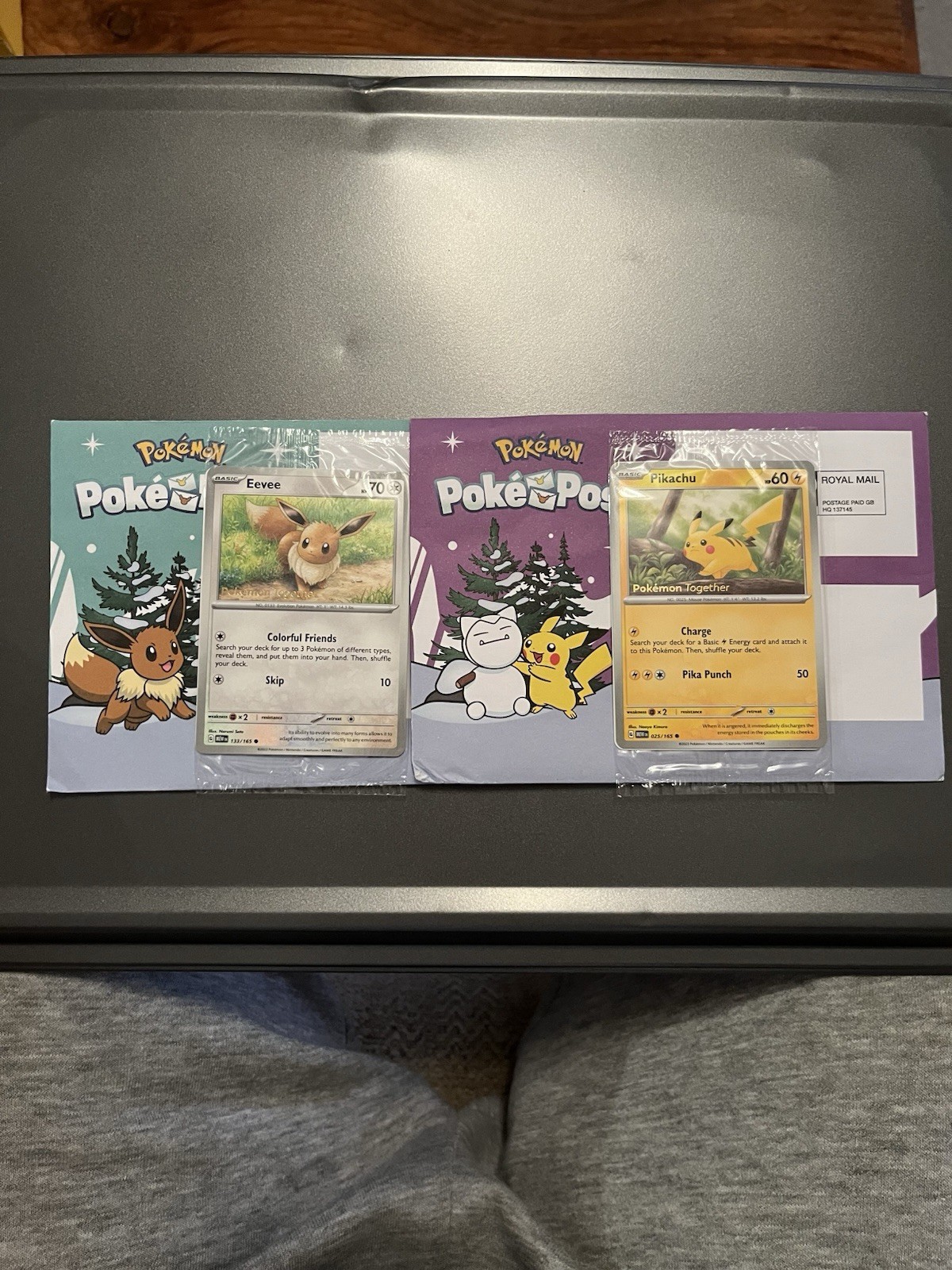 Pokémon Together 151 Pikachu 025/165, Eevee 133/165 2 Pack, Sealed