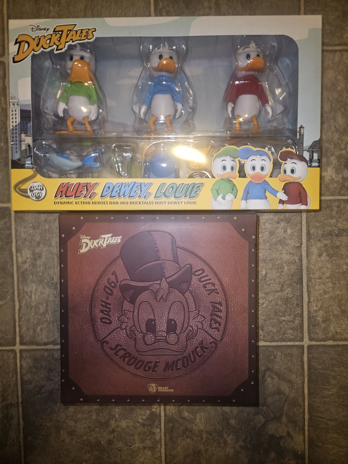 Beast Kingdom Scrooge Mcduck Huey Dewey Lewey Lot Of 2 Sets