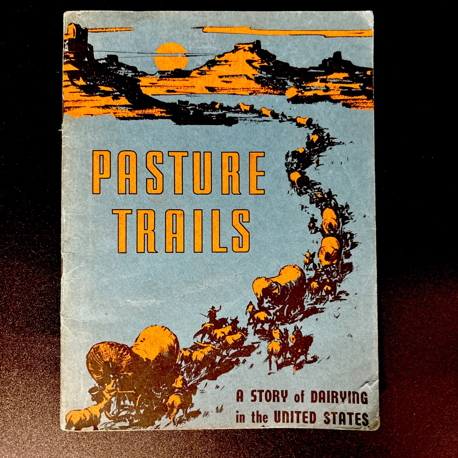 PASTURE TRAILS National Dairy Council 1941 Vtg Booklet History Of Dairying USA