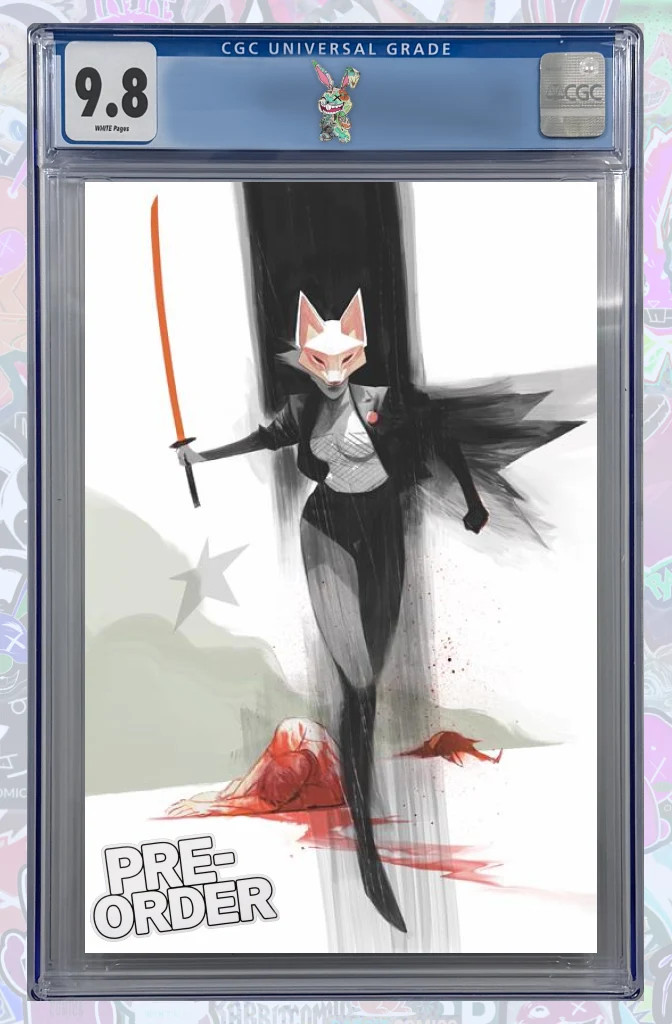 EXQUISITE CORPSES FOX MASK KILLER #1 | CVR G INC 1:50 MIKE HUDDLESTON | CGC 9.8