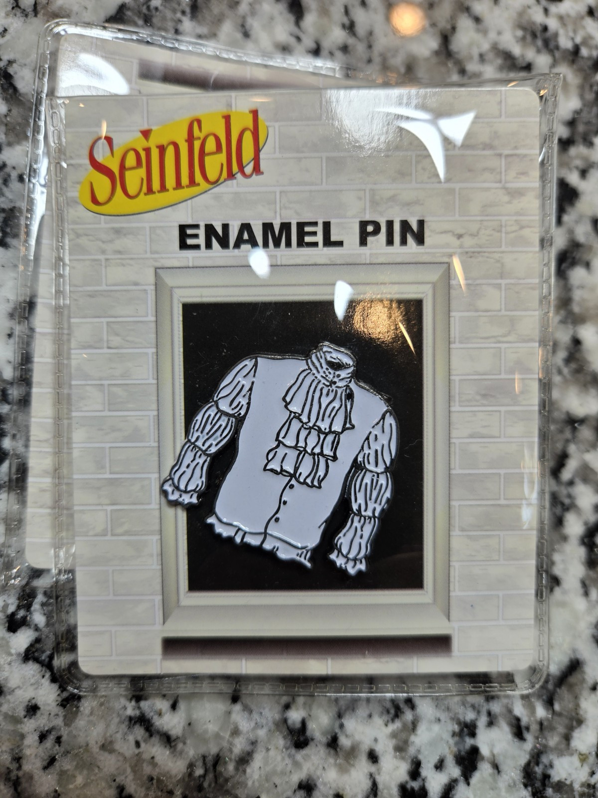 New Culturefly Seinfeld The Puffy Shirt Enamel Pin Collectible
