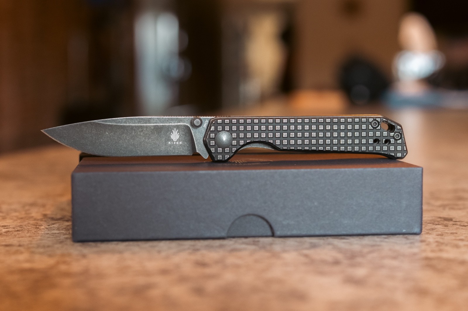 Kizer Begleiter Mini - Black Titanium (2.91\ Kizer Begleiter Mini - Black Titanium (2.91\