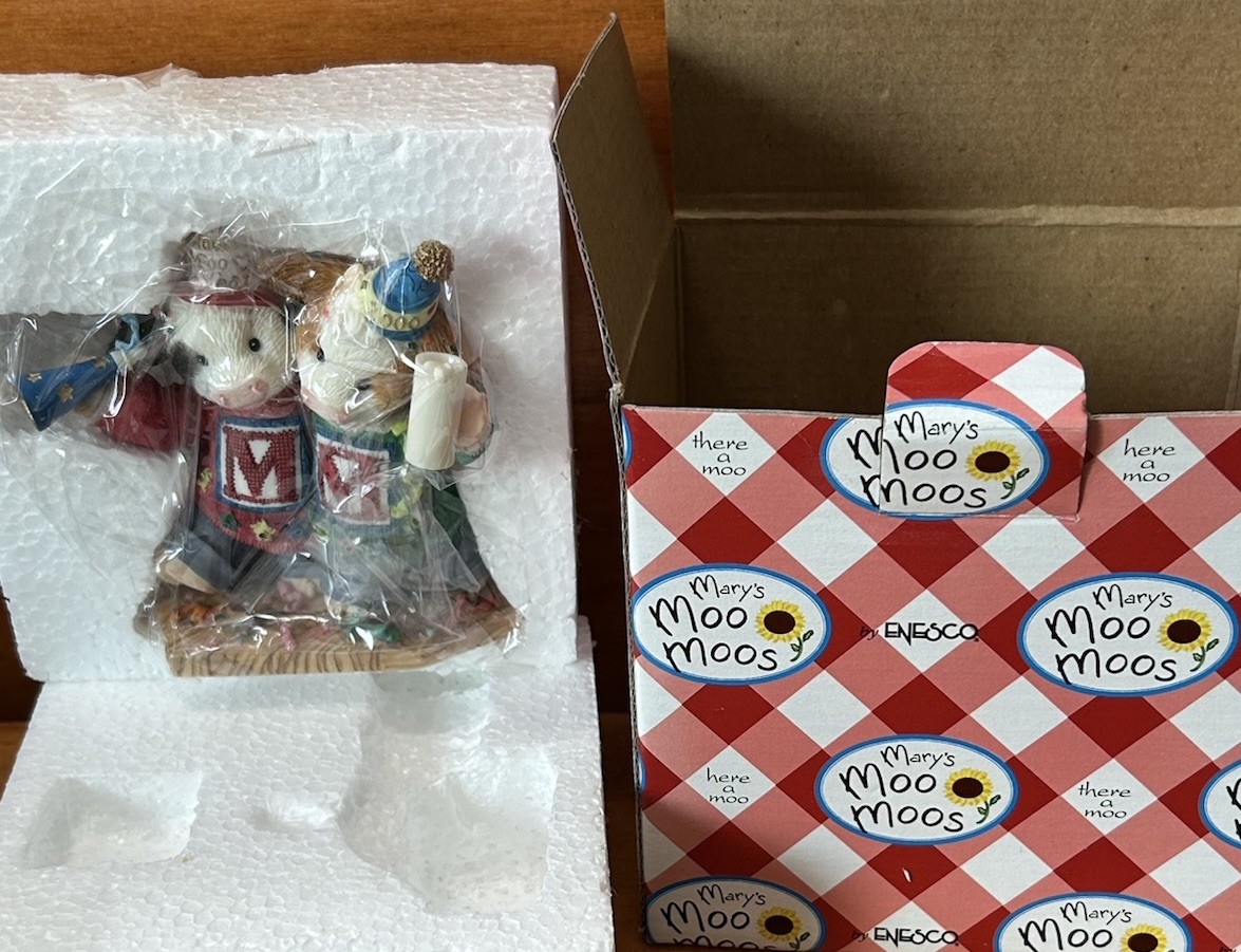Enesco Mary’s Moo Moos HOOFY MOO YEAR 1999 #540951 Brand 912MM266 NEW OLD STOCK