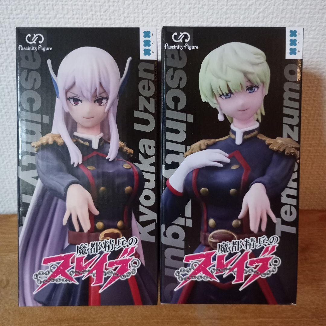 Chained Soldier Fascinity Figure Uzen Kyoka Izumo Tenka Set NEW Japan FUKUYA