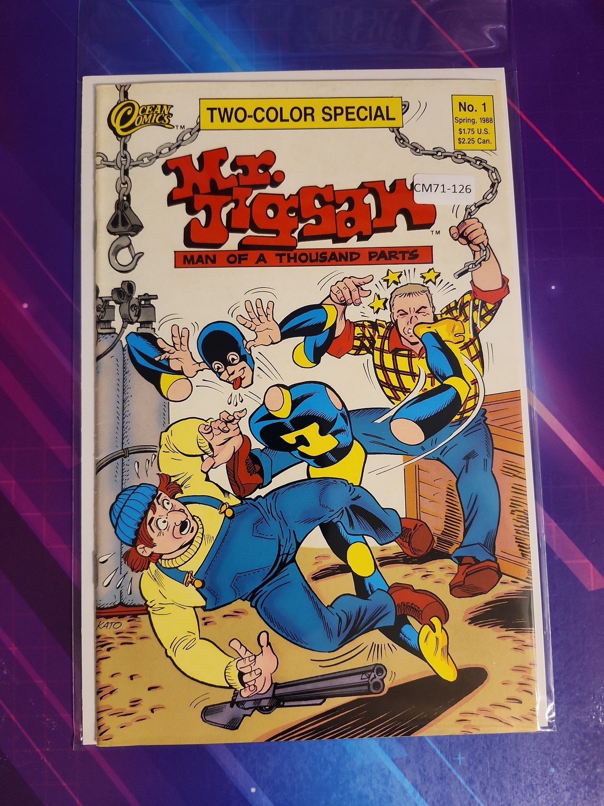 MR. JIGSAW #1 ONE-SHOT HIGH GRADE OCEAN COMIC BOOK CM71-126