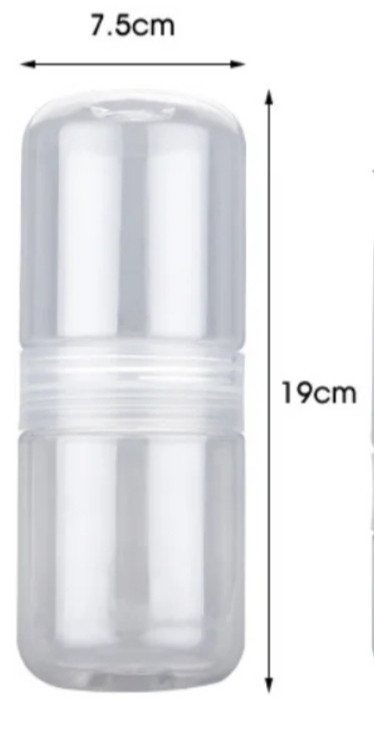 Double Sided Jar 7.5'x3' Large Double Sided Jar 7.5'x3' Large