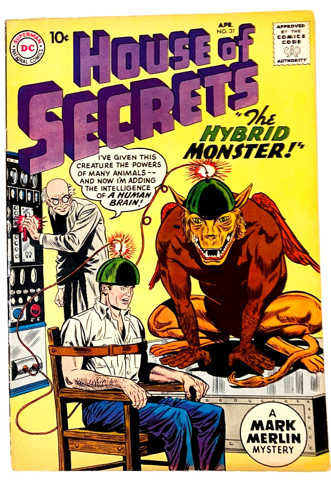 House of Secrets #31 (DC, 1960) Silver Age Mystery Horror