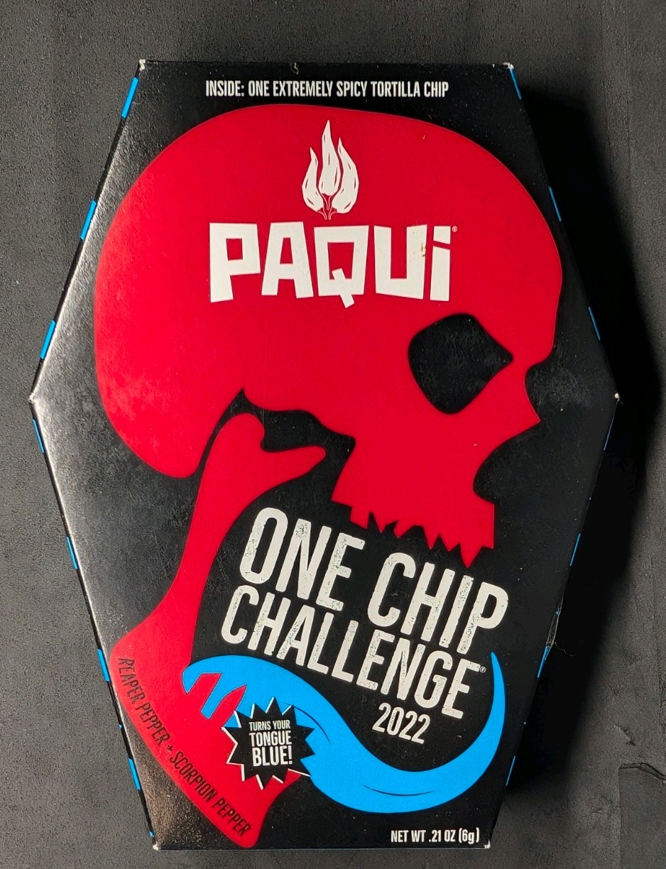 One Chip Challenge Sealed 2022 Reaper Pepper and Scorpion Pepper - New Sealed