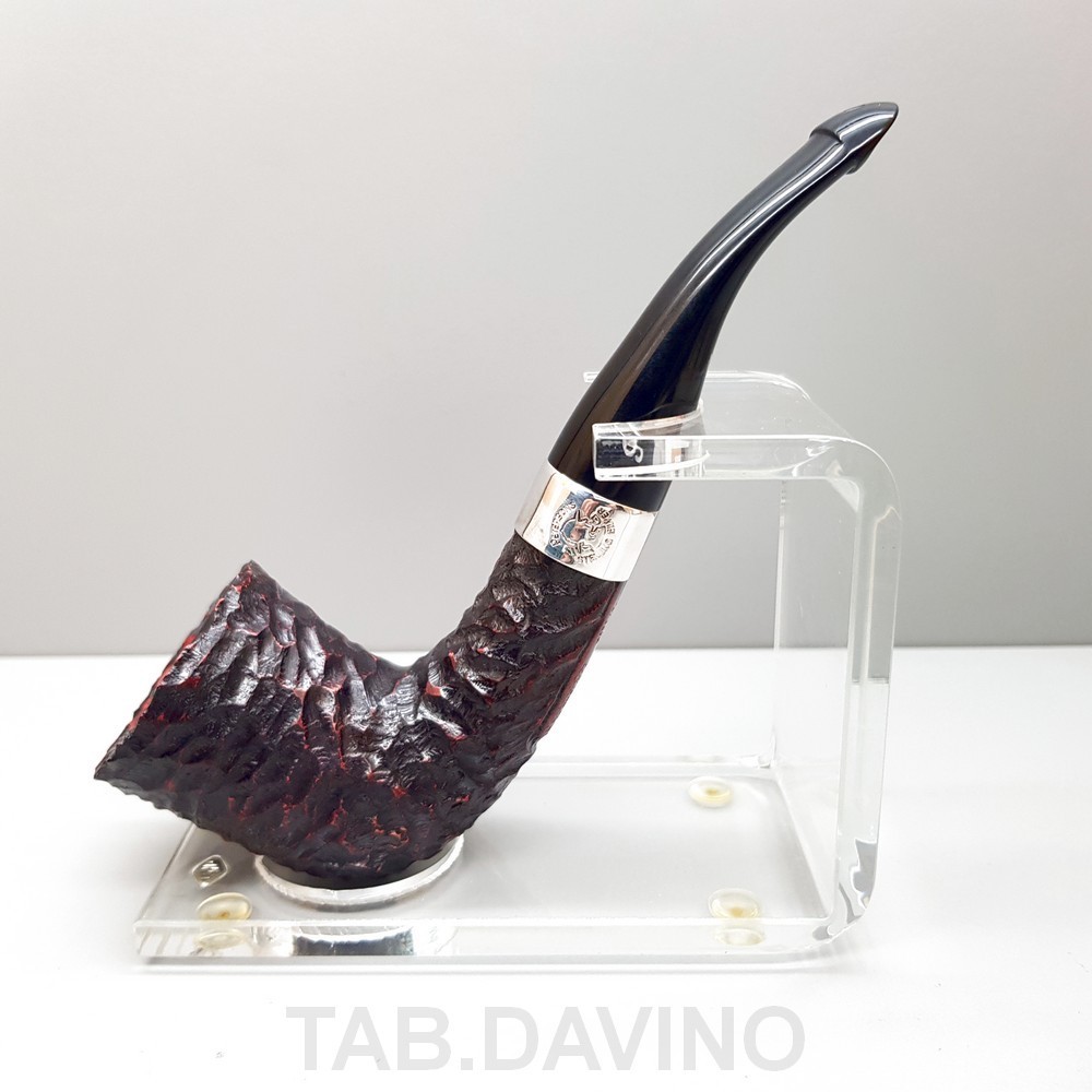 PETERSON OF DUBLIN SHERLOCK HOLMES MYCROFT RUSTICATED 2025 PIPE MADE IN IRELAND