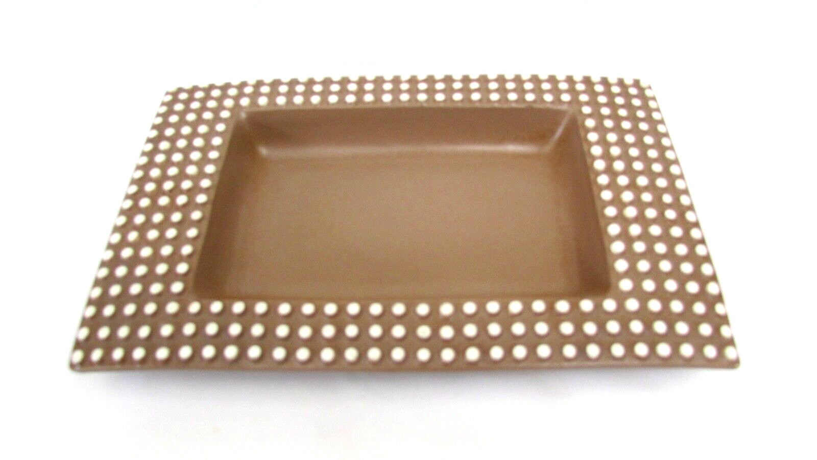 Vintage Red Wing Pottery  USA Hobnail Ceramic Tray M- 2003 UNIQUE HTF **AS IS**