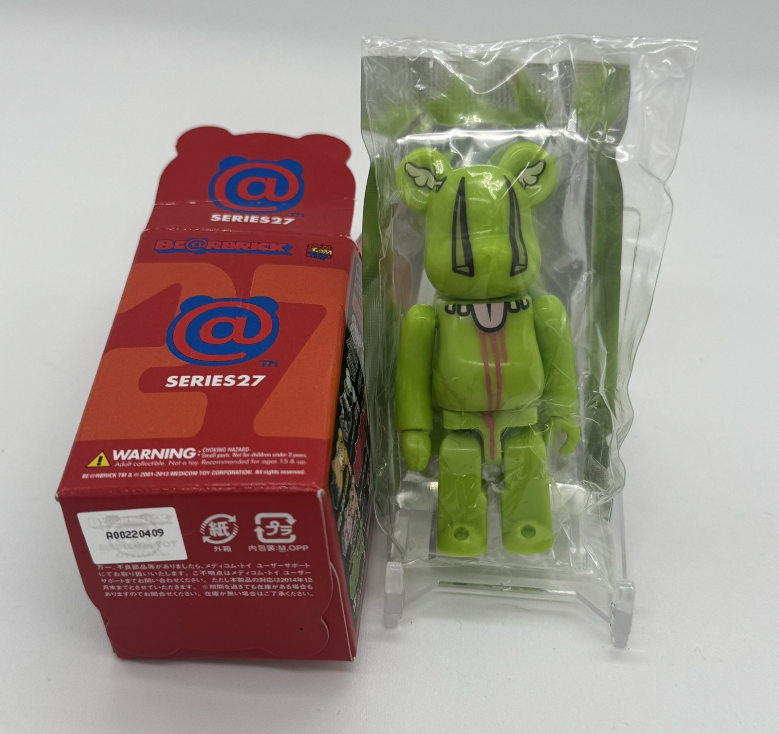 Medicom Bearbrick Series 27 ARTIST D FACE 100% Medicom Bearbrick Series 27 ARTIST D FACE 100%