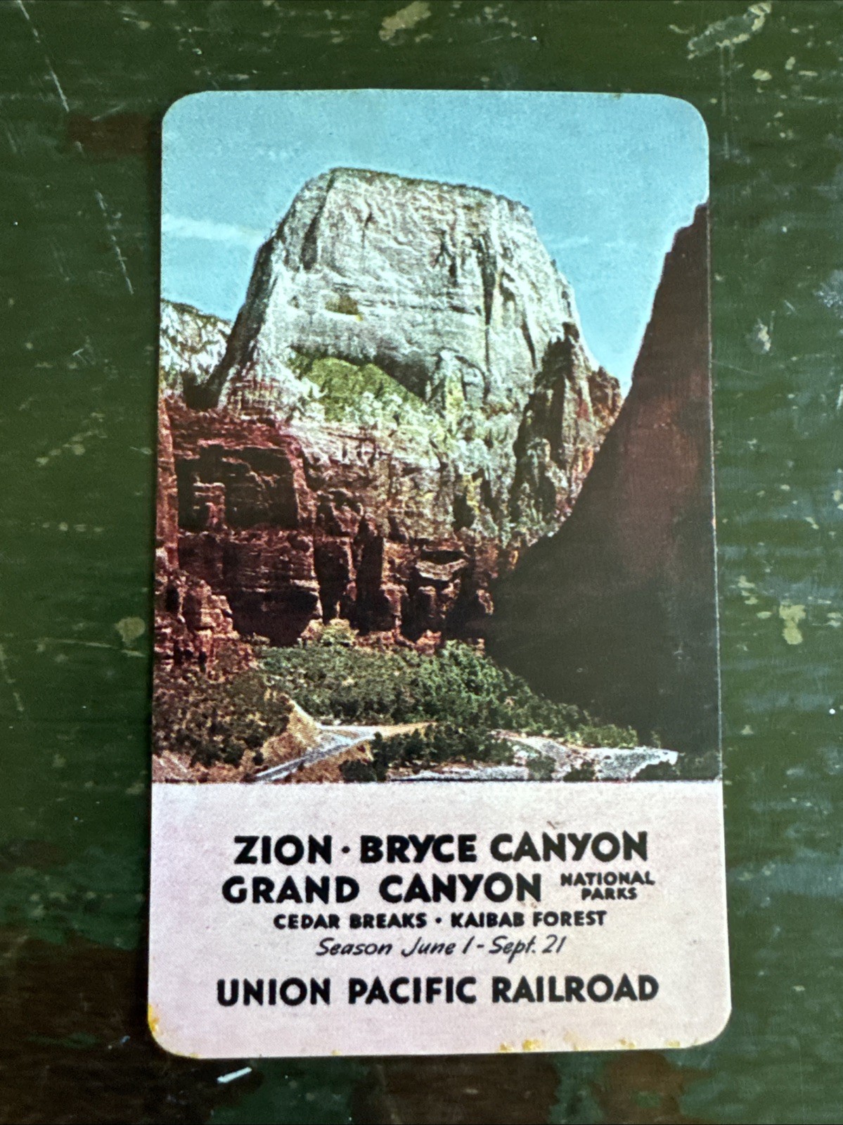 1947 Union Pacific Railroad Pocket Calendar