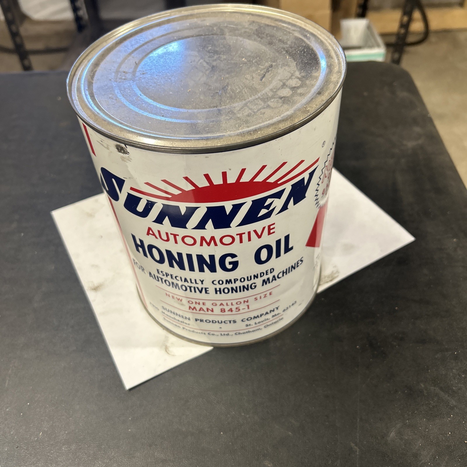 Vintage Sunnen Honing Oil Can