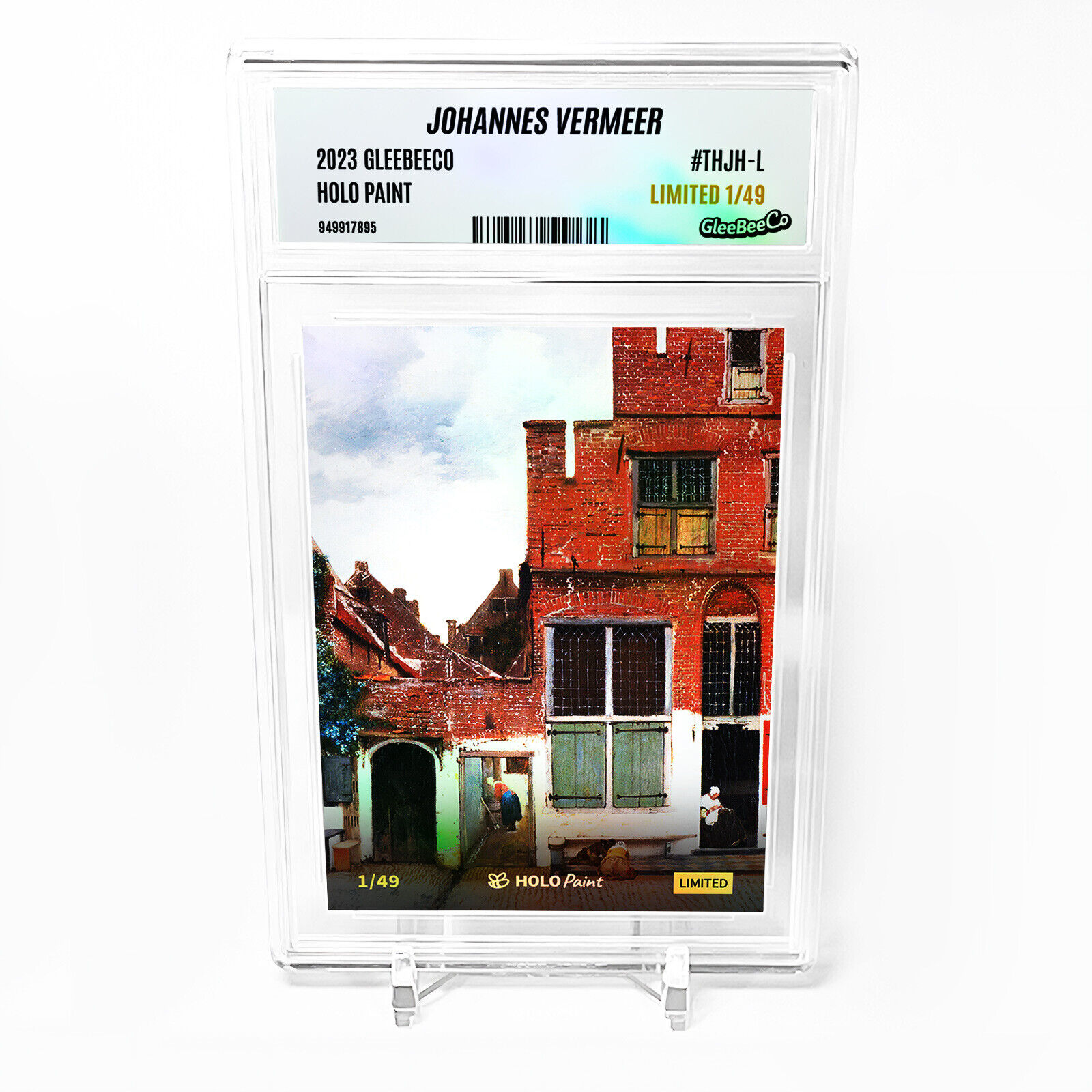 THE LITTLE STREET (Johannes Vermeer) Painting Card 2023 GleeBeeCo #THJH-L /49