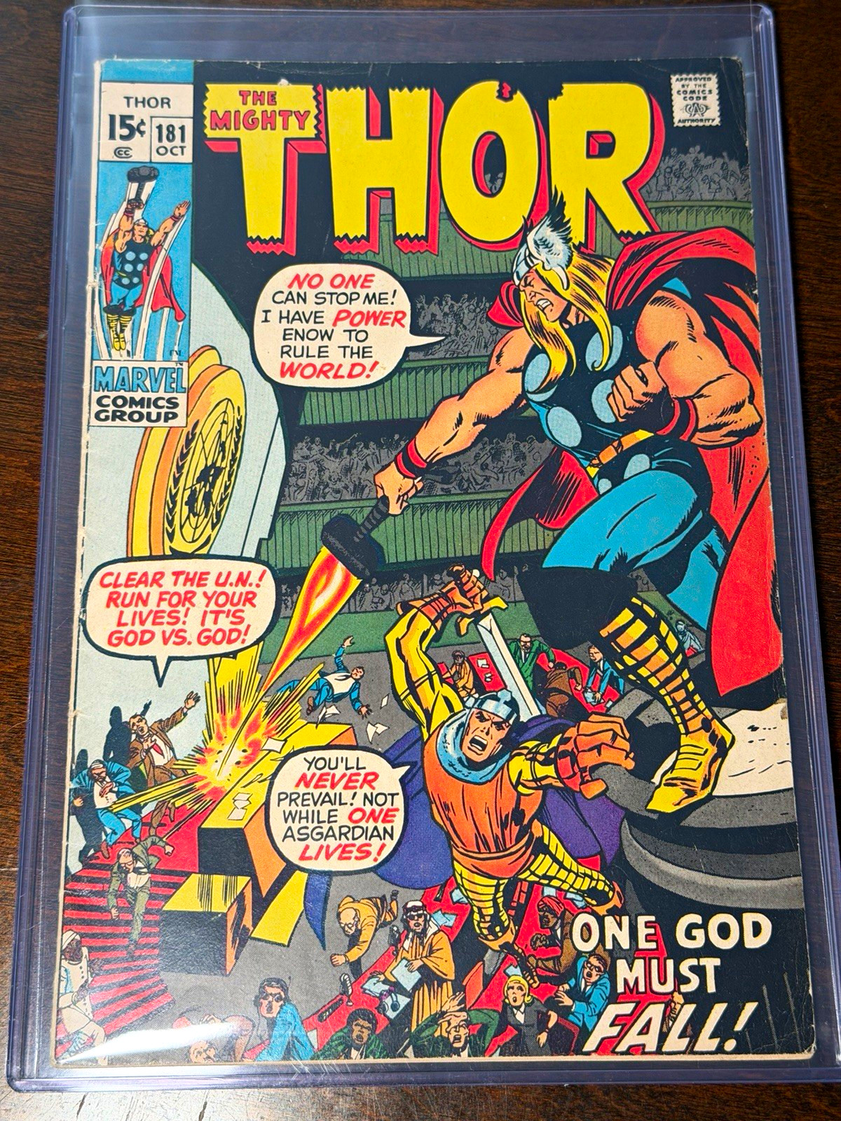FREE SHIPPING Marvel Comics The Mighty Thor #181 Stan Lee Neal Adams Bronze Age