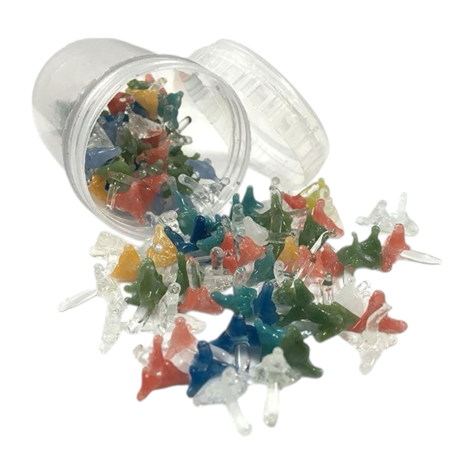 100 Pieces Jacks Glass Pipe Screens Reusable & Heat Resistant - 6mm to 9mm