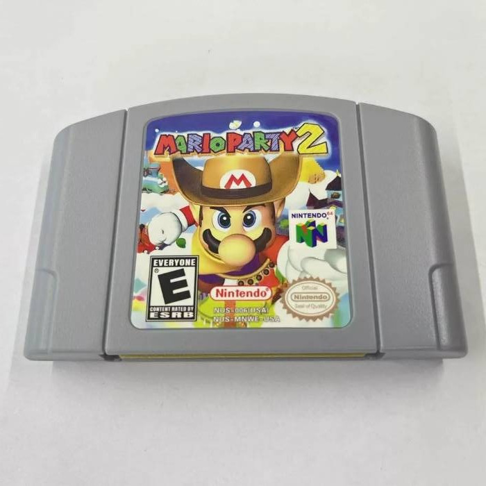 Mario Party 2 64 Games For Nintendo N64 US Version USA Fast Shipping