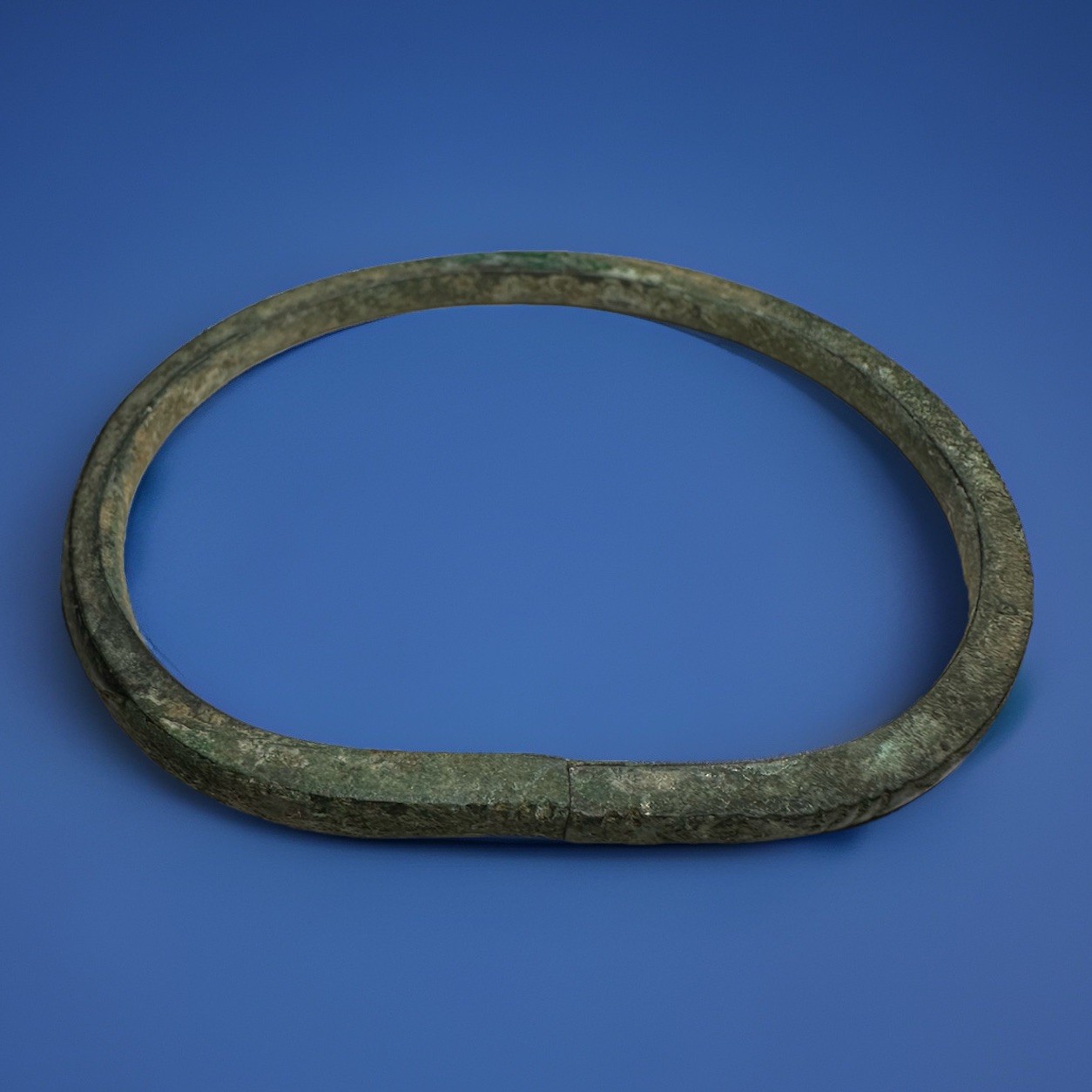 Ancient Bangle With Patterns Iron Age Approx 600-400bce