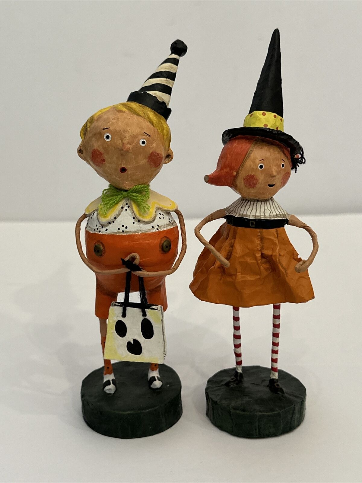Two Lori Mitchell Halloween Collection: Funny Bones Figurine