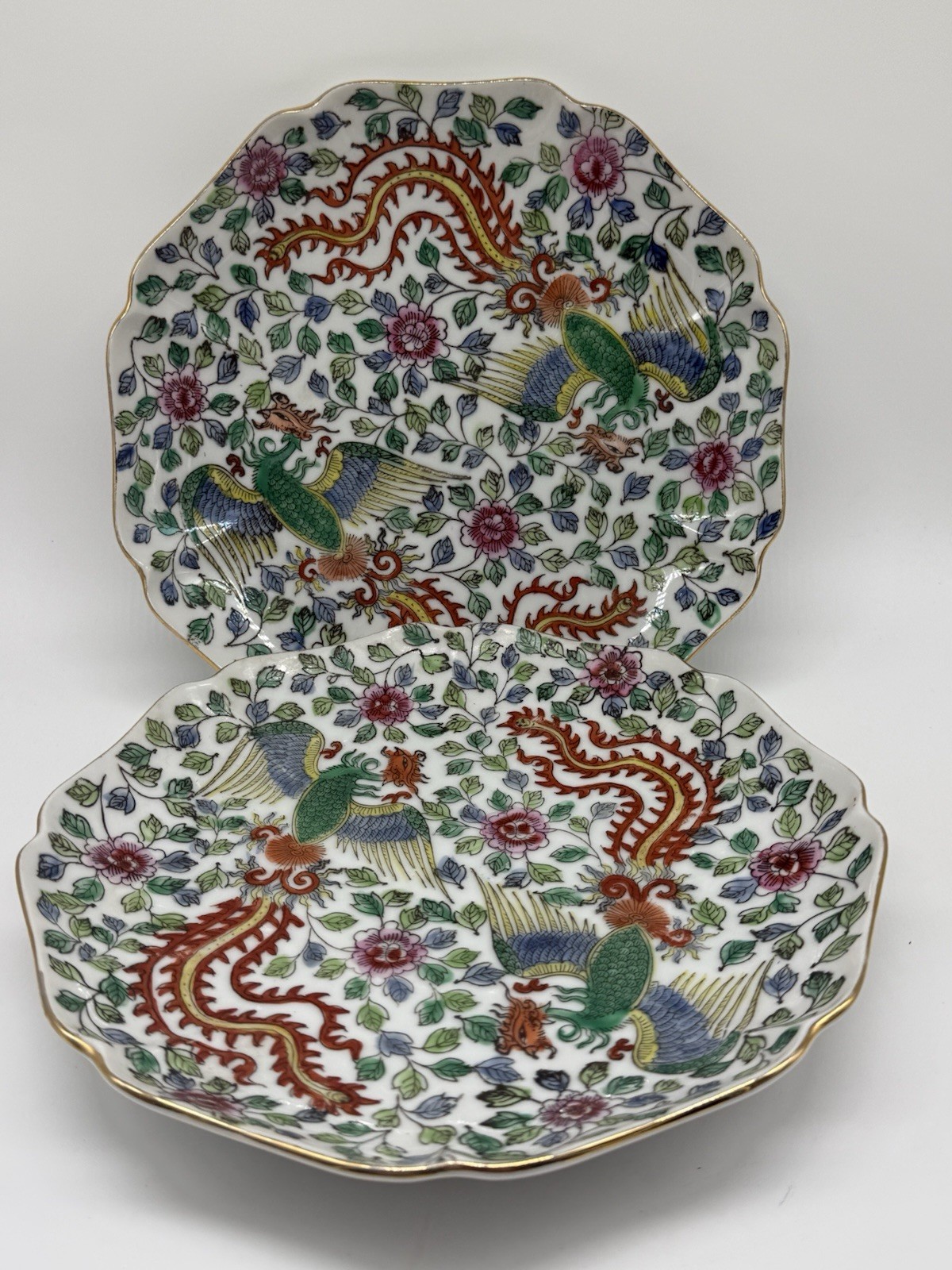 Set of 2 Vintage ACF Japanese Porcelain Ware 8