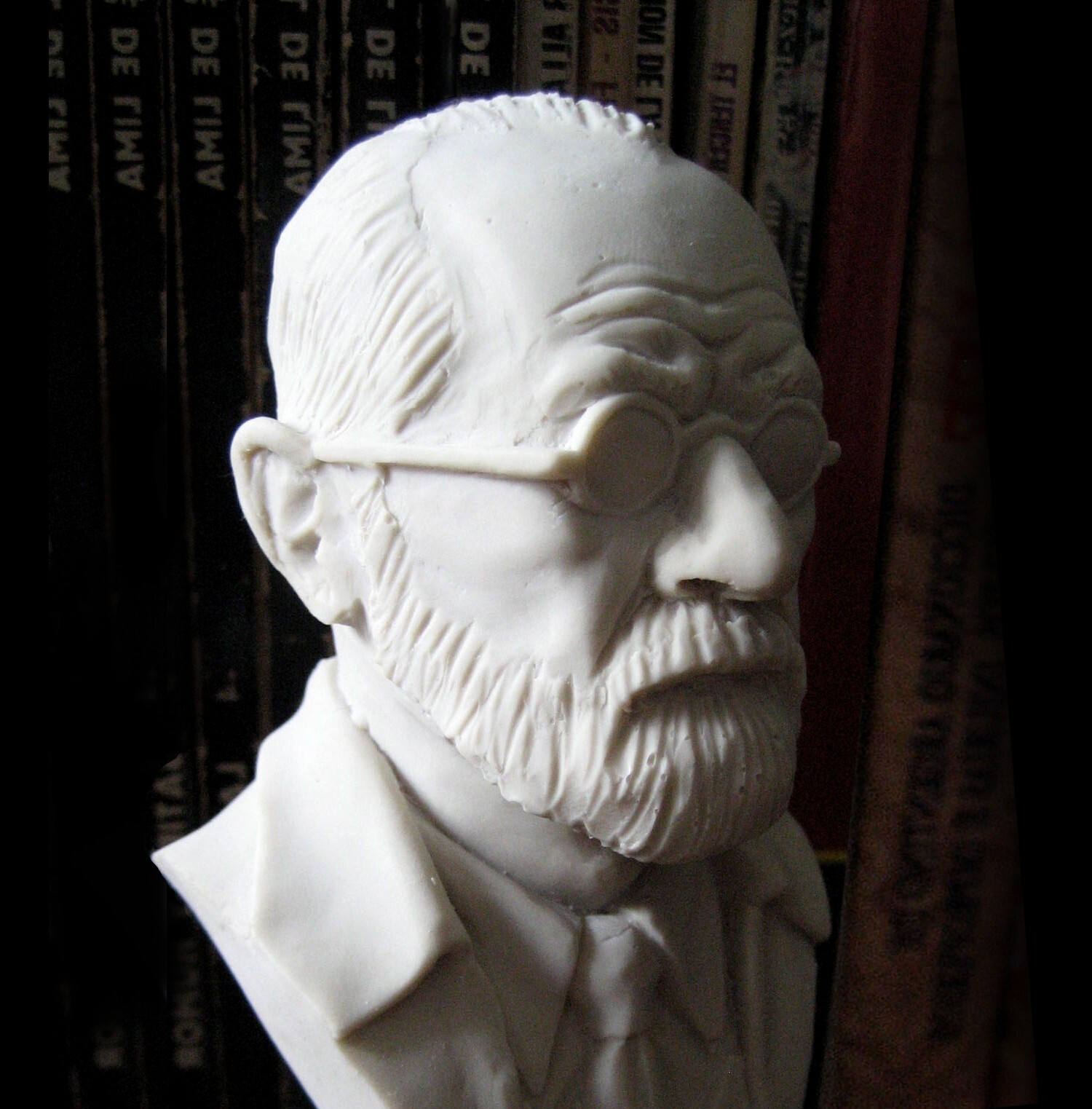 SIGMUND FREUD bust RESIN FIGURE PSYCHOLOGY ART PSYCHOANALYSIS psicologo THERAPY