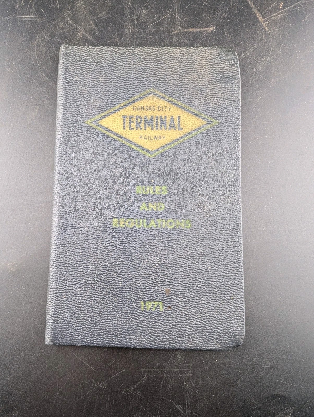 Kansas City Terminal Railway 1971 Rules and Regulations Book Railroad KCT VTG
