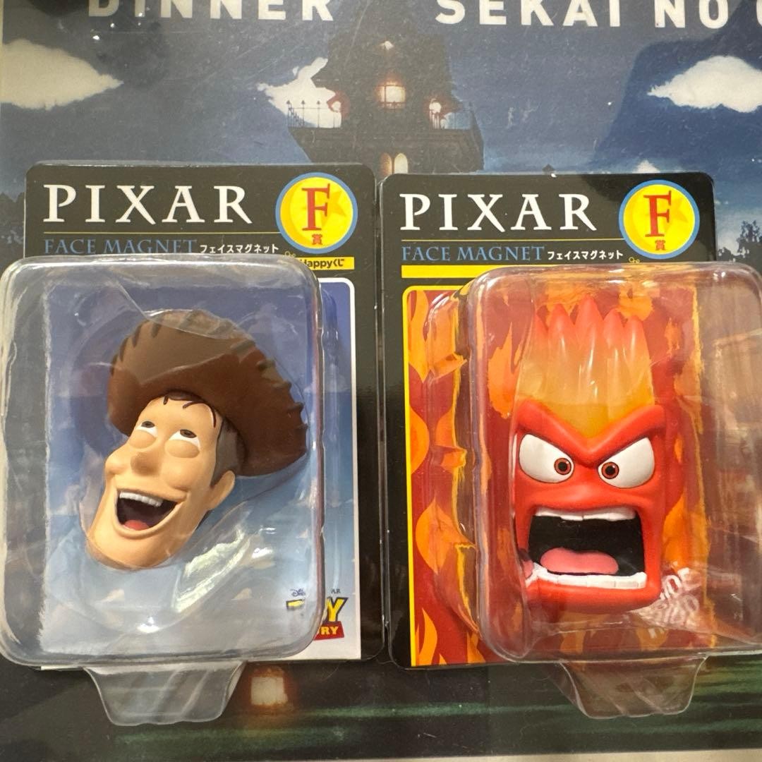 Pixar Happy Kuji Prize F Face Magnet Woody