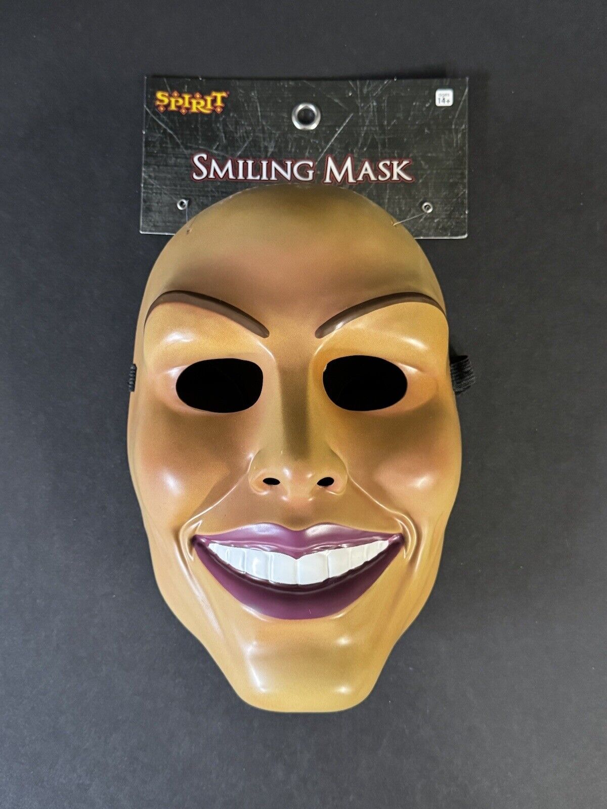 Spirit Halloween Smiling Mask The Purge Movie (Female Design) Horror BRAND NEW
