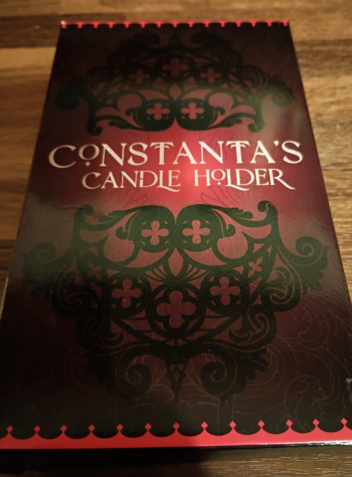Owlcrate Exclusive Candle Holder- A Dowry Of Blood Constanta\'s Goth Style NIB Owlcrate Exclusive Candle Holder- A Dowry Of Blood Constanta\'s Goth Style NIB