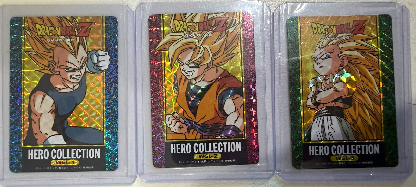 Bandai Dragon Ball Z Hero Collection Non-Sport  Promo WGL-1-3       100 sheets