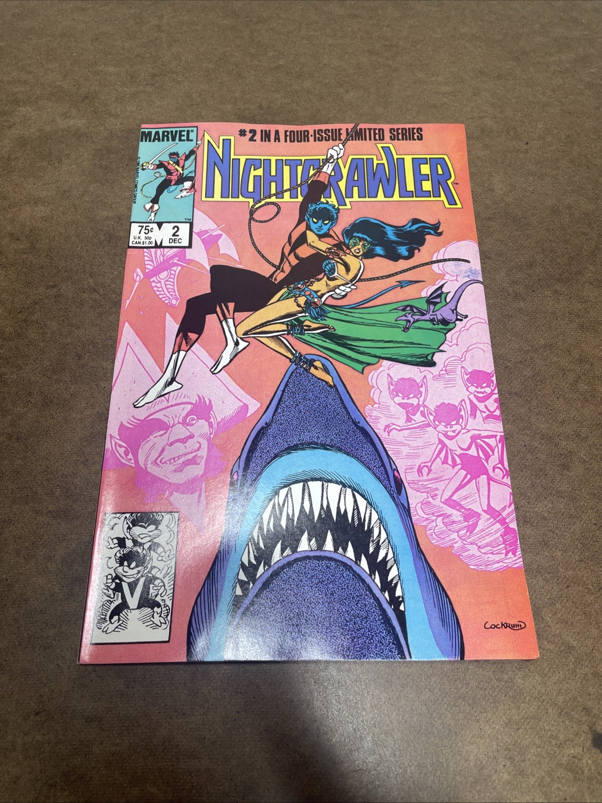 Nightcrawler #2 Newsstand Variant Marvel 1985 - VF