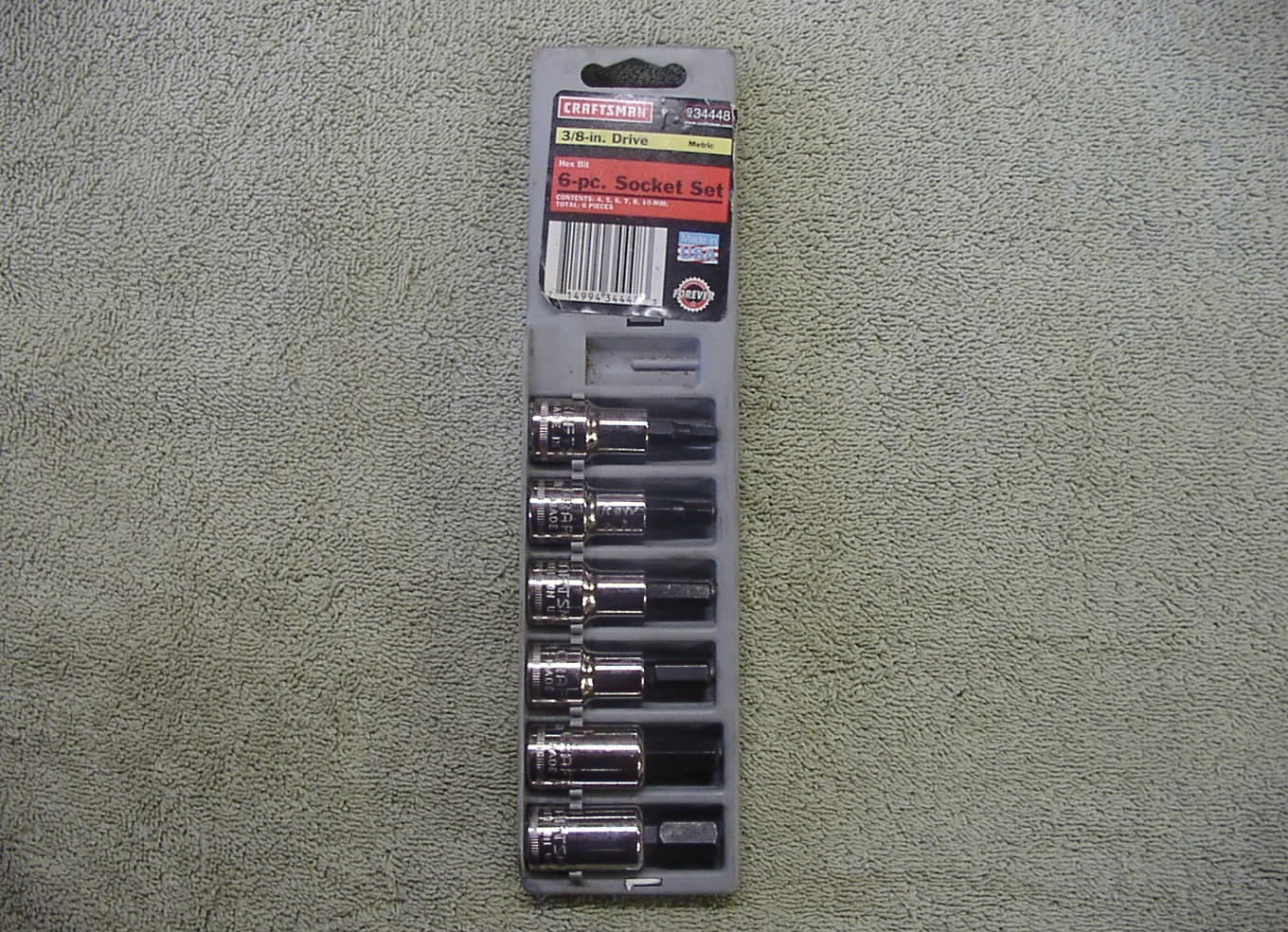6 Vntg  Craftsman  3/8