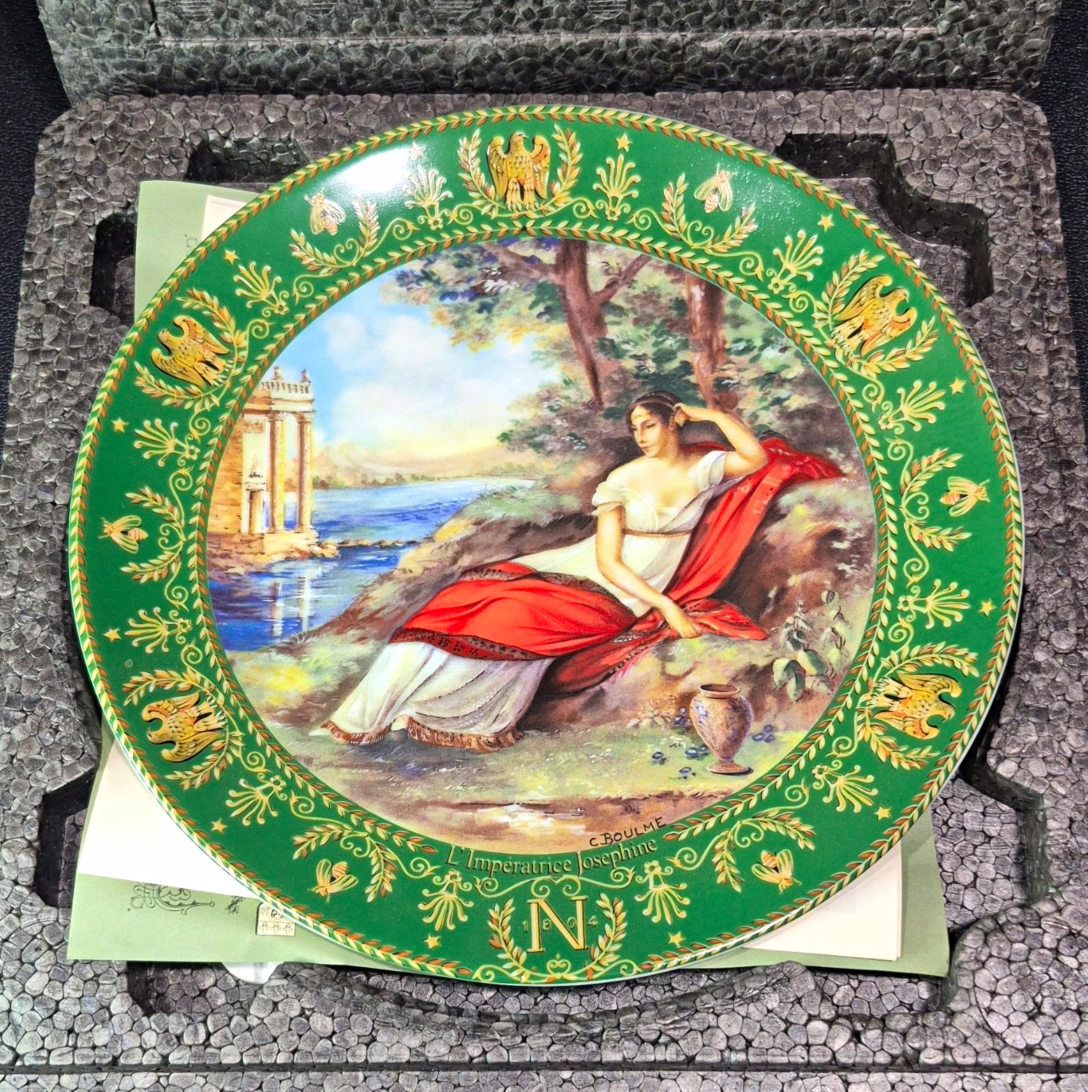 Henri d\'Arceau Limoges Limited Edition Porcelain Plate Joséphine Napoleonic