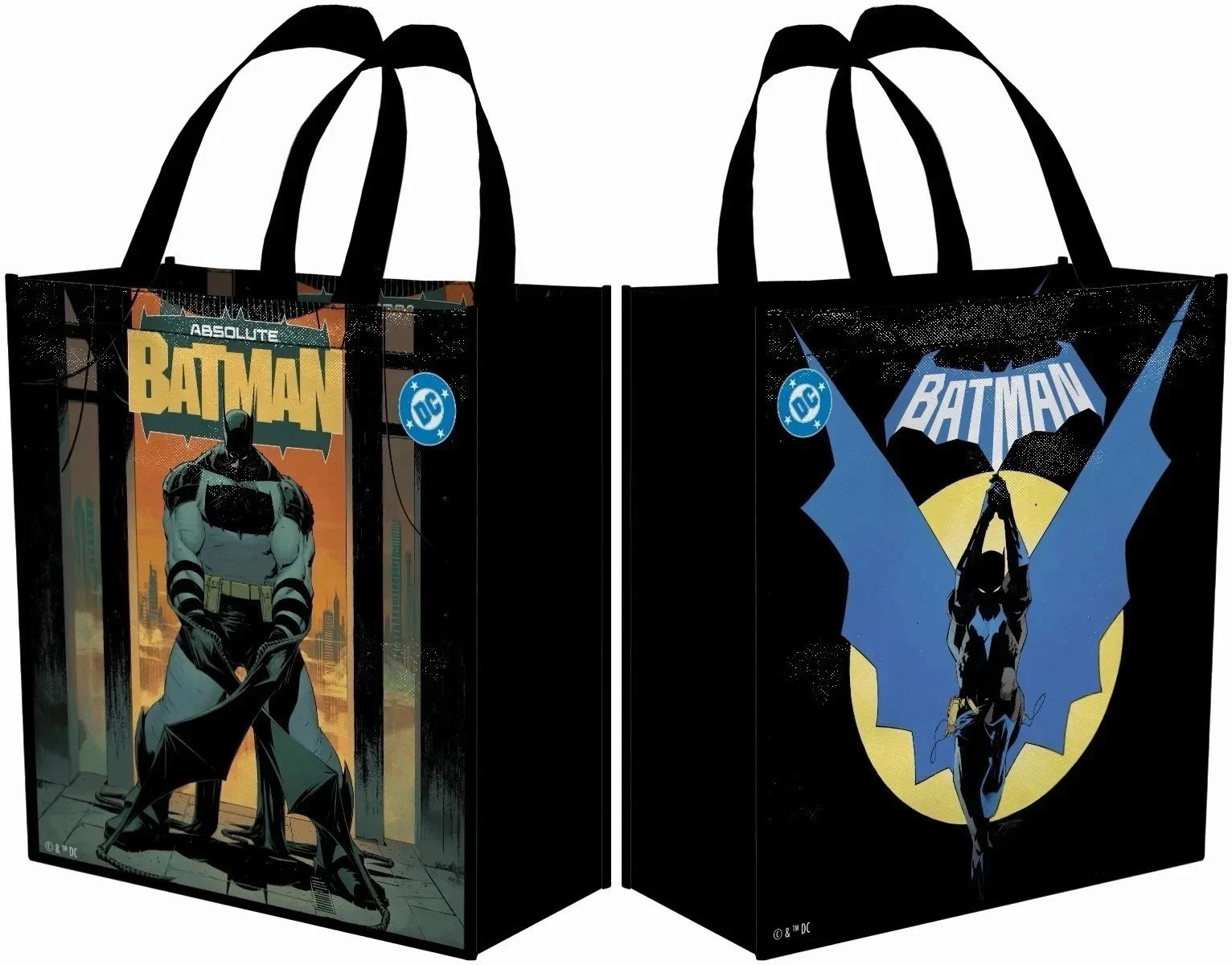Absolute Batman/Batman Two Sided DC Reusable Tote Bag (2026) Absolute Batman/Batman Two Sided DC Reusable Tote Bag (2026)