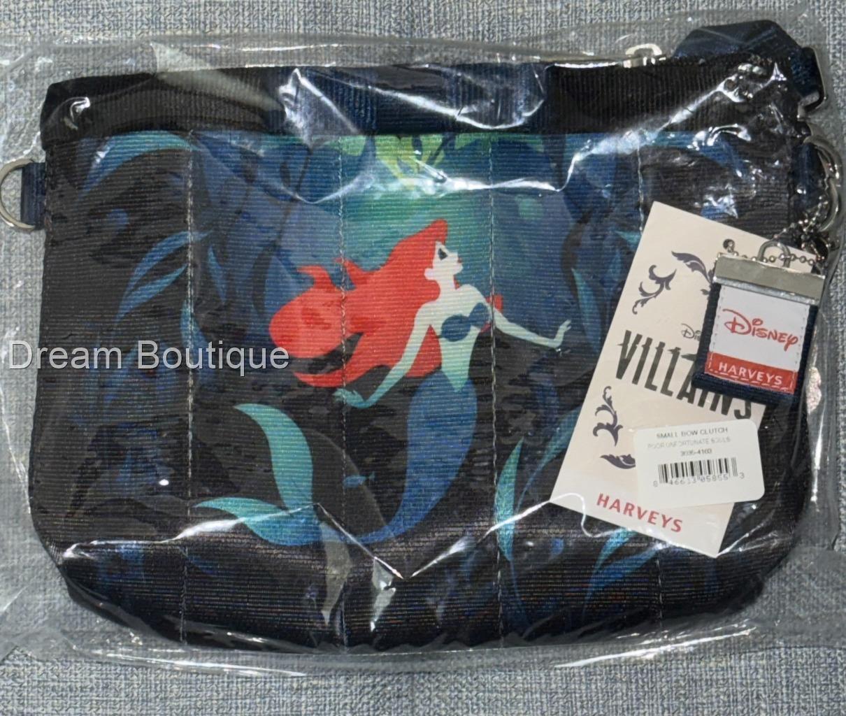 Harvey\'s Villains Ariel & Ursula Bow Clutch New with Sticker