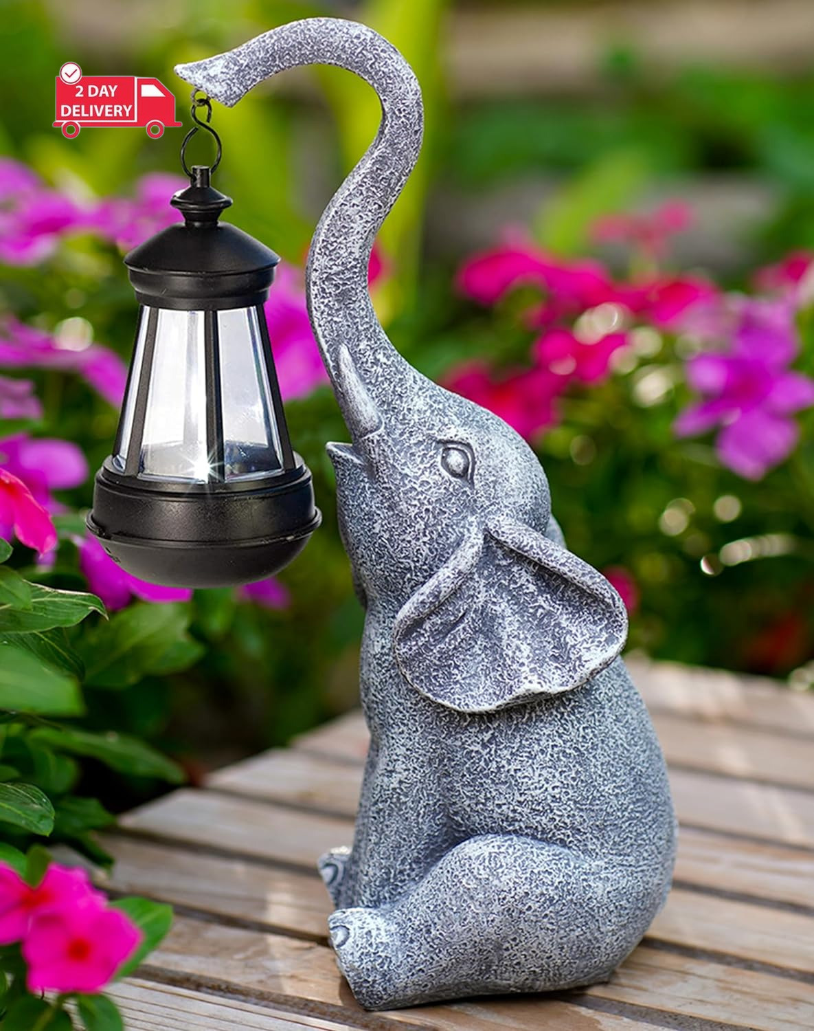 Elephant Statue for Garden Decor with Gift Appeal - Ideal Gifts for Women, Mom o