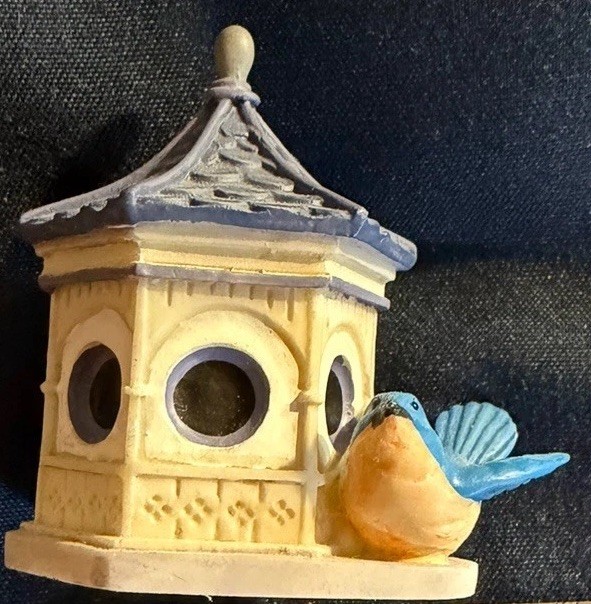 Lenox Miniature Birdhouses Lot Of 4