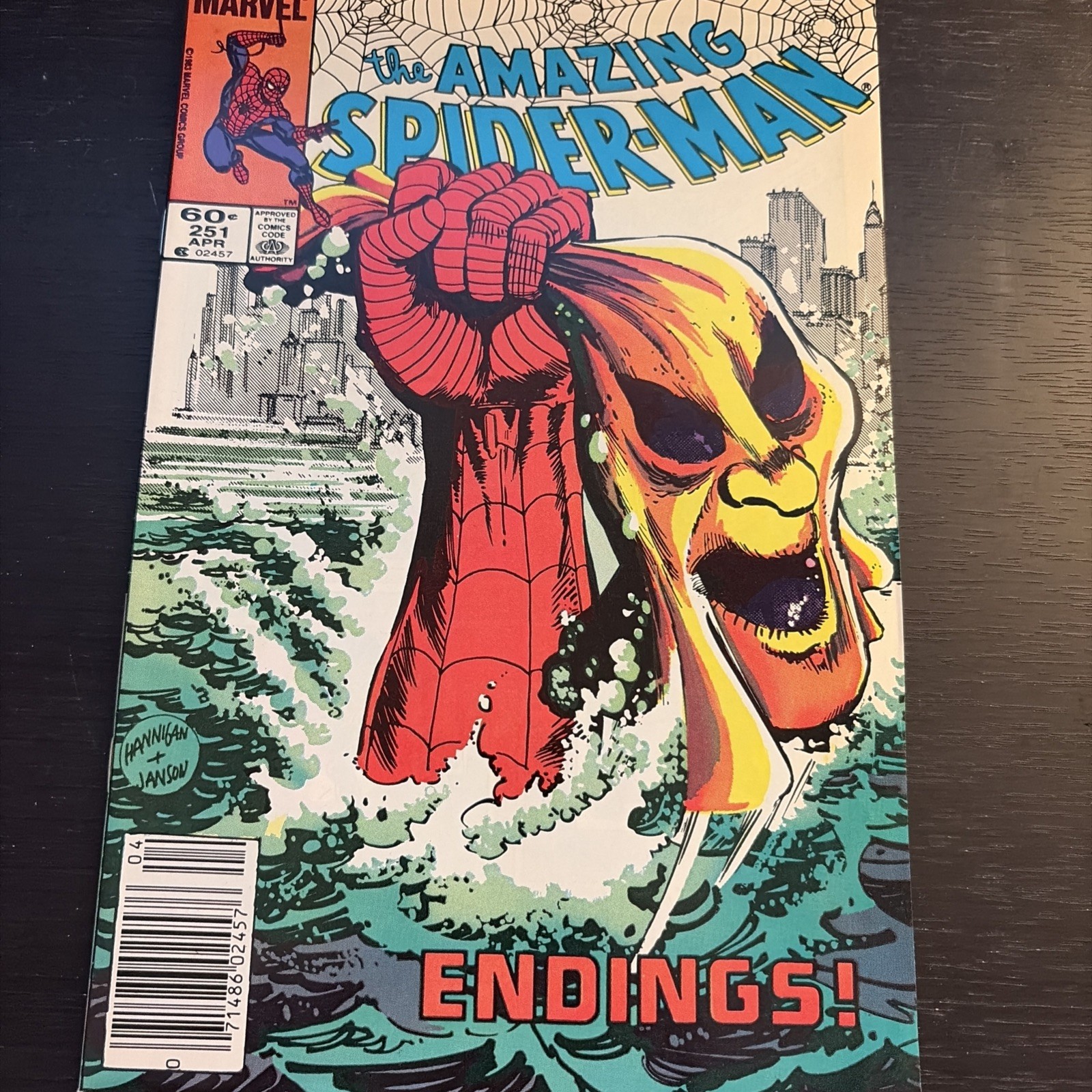 The Amazing Spider-Man #251 (Marvel Comics April 1984)