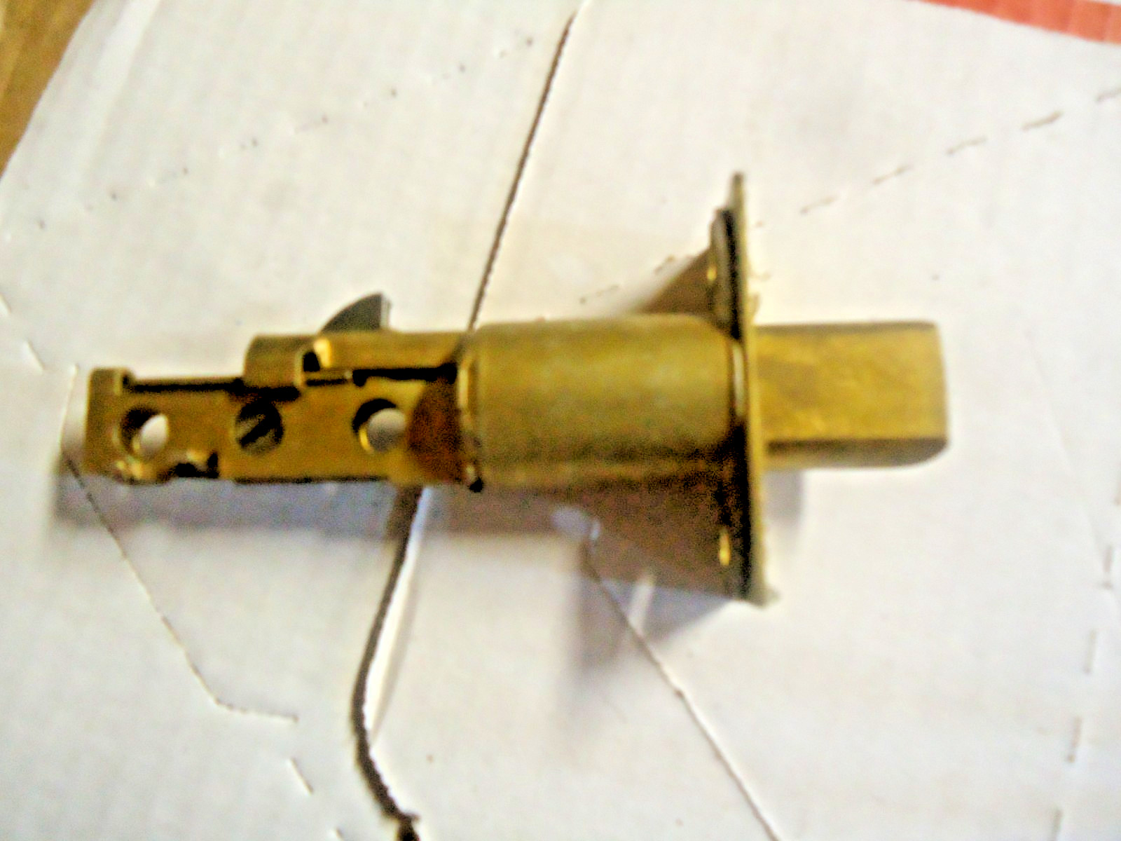 RARE VINTAGE Weiser Lock WEISERBOLT Latchbolt  latch 2-3/4