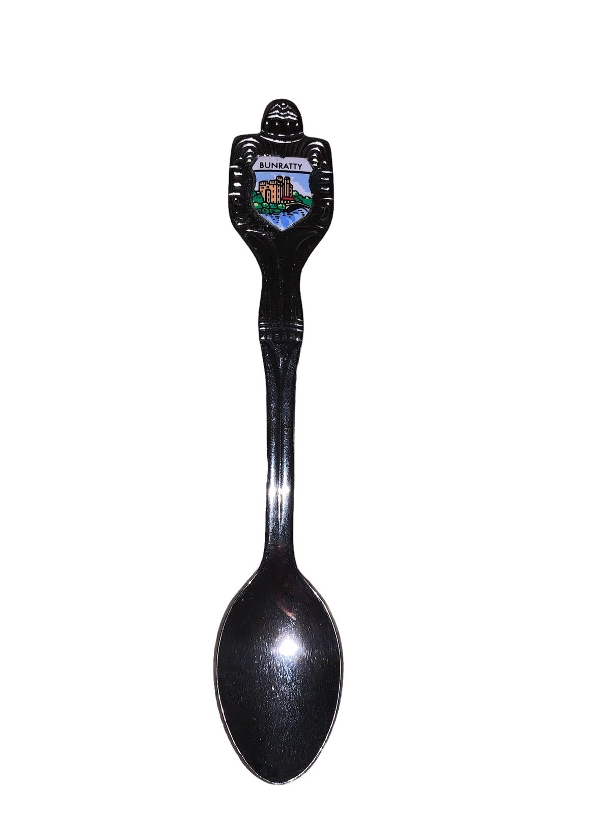 VTG Ireland Bunratty Castle Tourist Attraction Travel Souvenir Metal Spoon