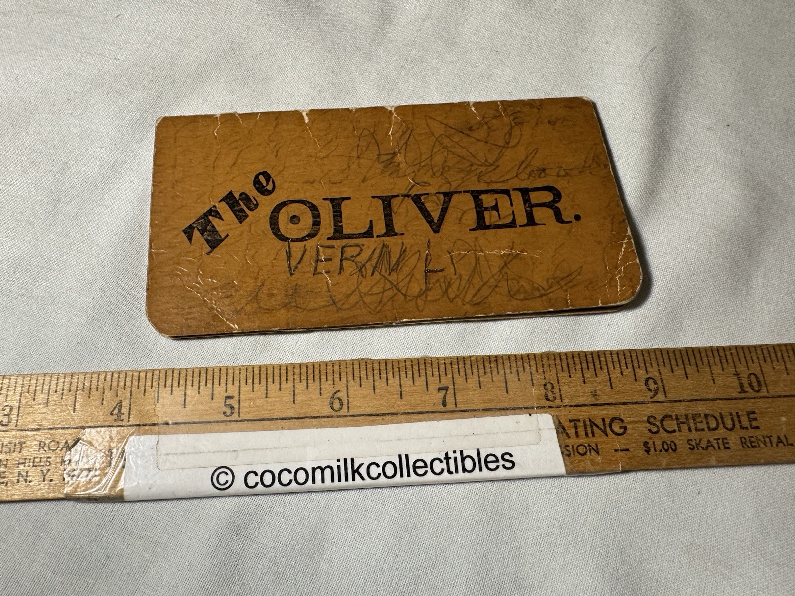 Vint 1890's The Oliver Chilled Plow Works Notepad with Stamp Collection Inside