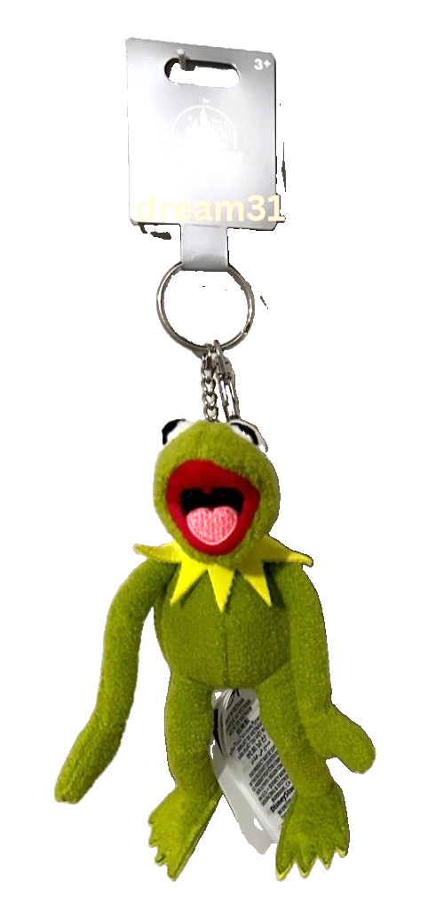 BNWT Disney The Muppets - Kermit the Frog Bag Charm Mini Plush 7\
