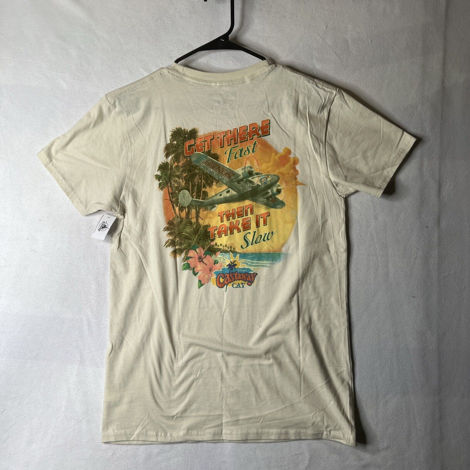 Disney Cruise Line Castaway Cay NWT DCL Shirt Med Take it slow
