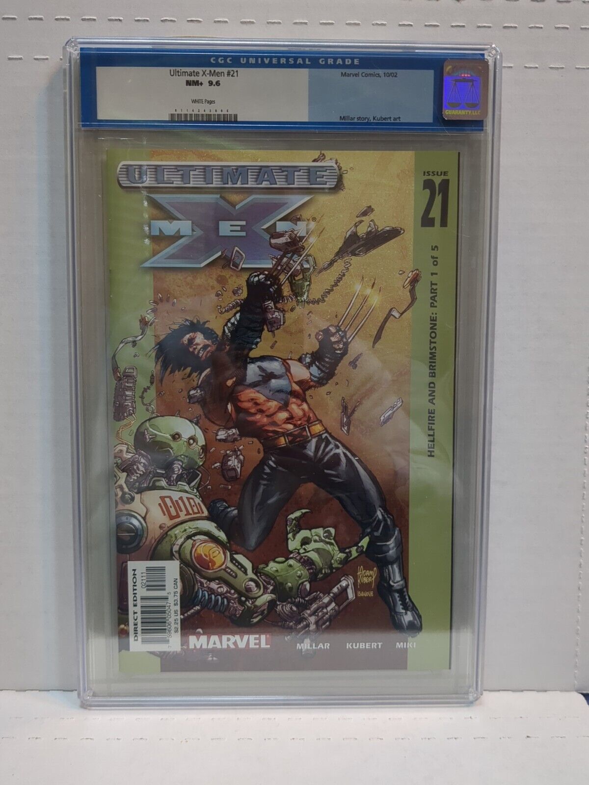 Ultimate X-Men #21 CGC 9.6 Marvel Comics