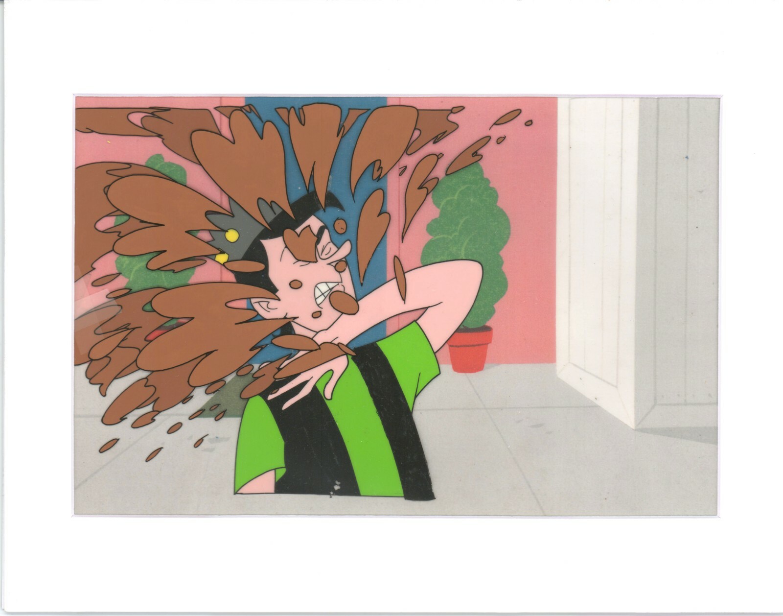 Archie Production Animation Art Cel Setup from Filmation 1968-1969 b2046
