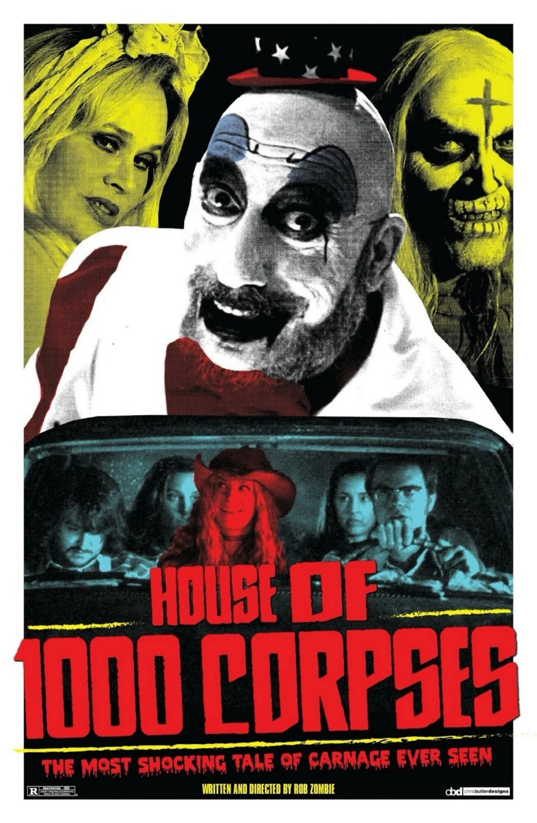 House of 1000 Corpses Movie Poster | POSTER | FRAME & SIZE OPTION
