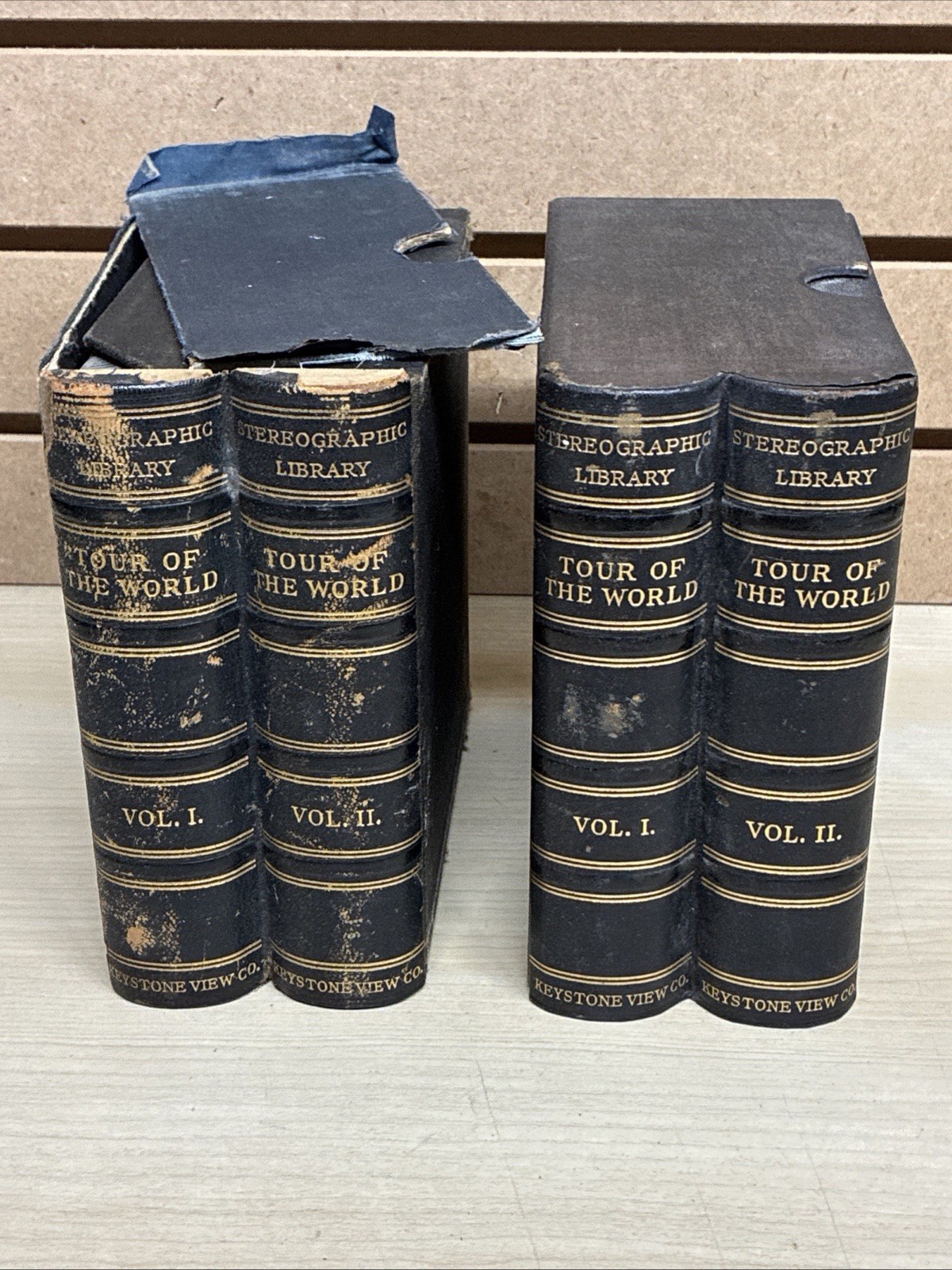 Keystone View Co Stereographic Library Tour of the World Lot of 2 Incomplete 190